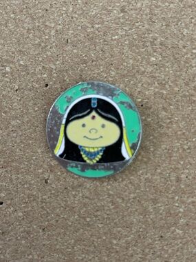 Disney It’s a Small World India Girl Enamel Trading Pin